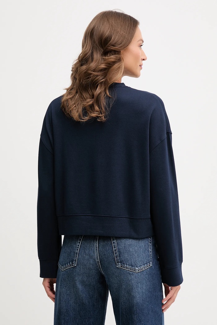 Oblečenie Mikina Tommy Hilfiger WW0WW46152 tmavomodrá