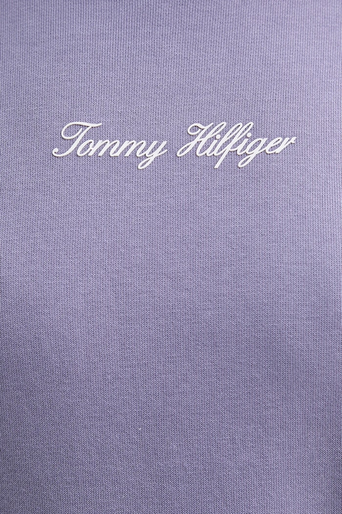 Tommy Hilfiger bluza WW0WW47459 fioletowy