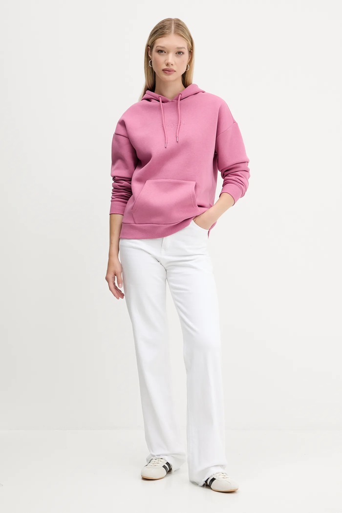 Desigual bluză BASIC 25WWSK13 roz AW25