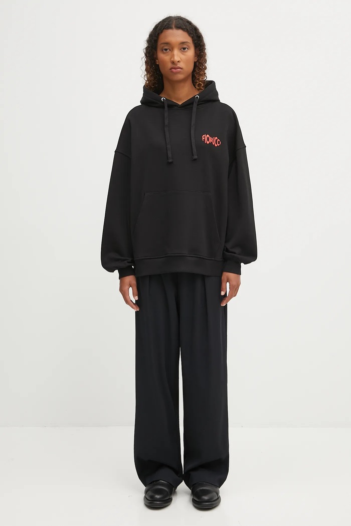 Fiorucci bluza bawełniana Cherry Mouth Print Relaxed Fit W02FPSHO092CJ05BK02