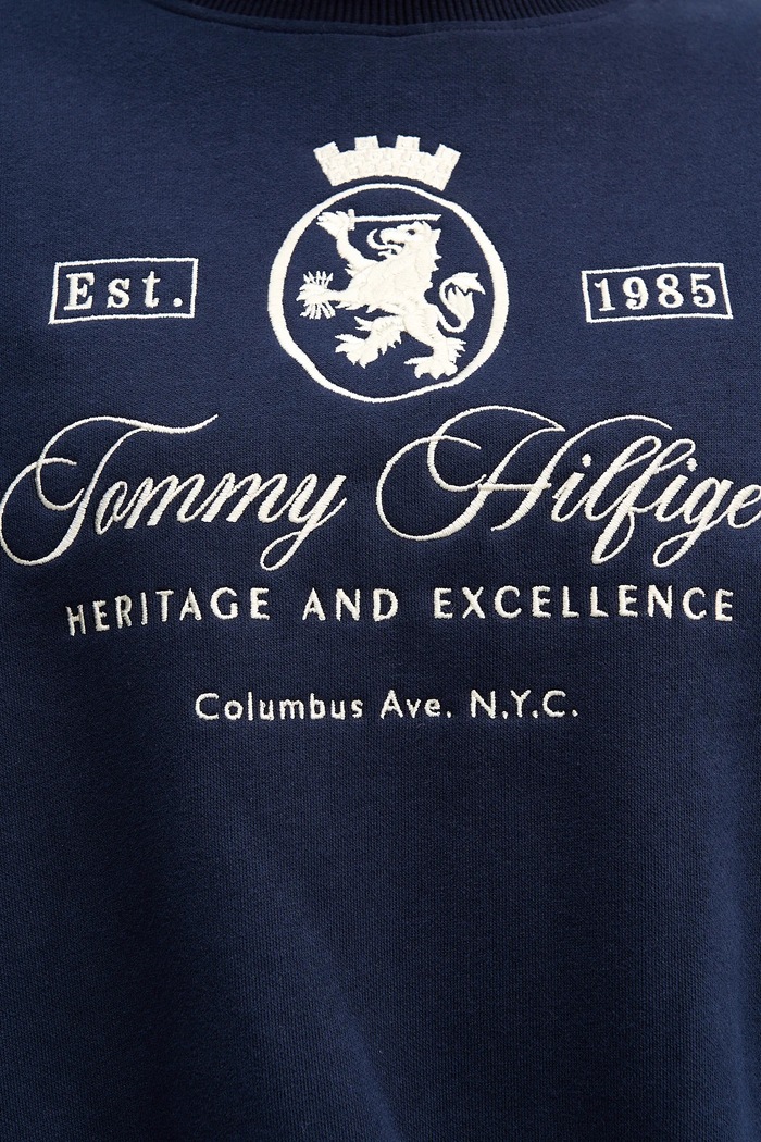 Tommy Hilfiger bluză WW0WW46128 bleumarin