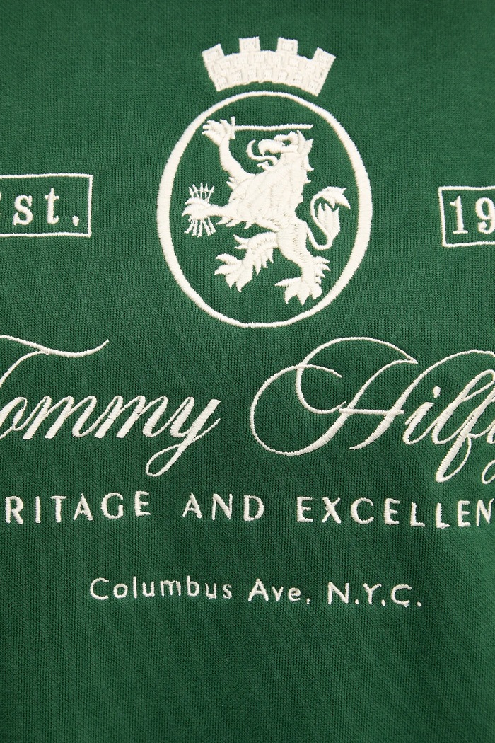 Mikina Tommy Hilfiger WW0WW46128 zelená
