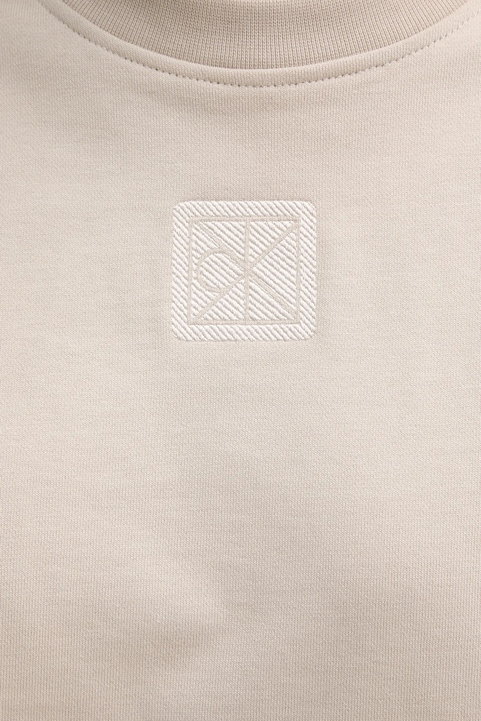 Mikina Calvin Klein béžová LV044D203G