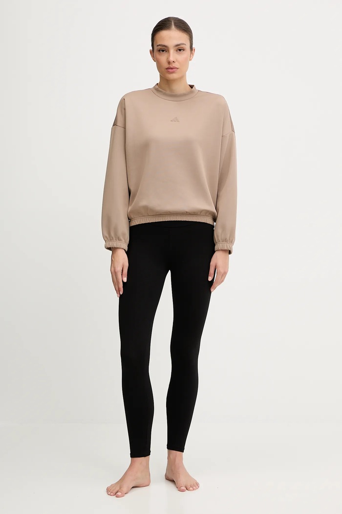 adidas Performance Μπλούζα για γιόγκα adidas Performance Motion JM4490 μπεζ AW25