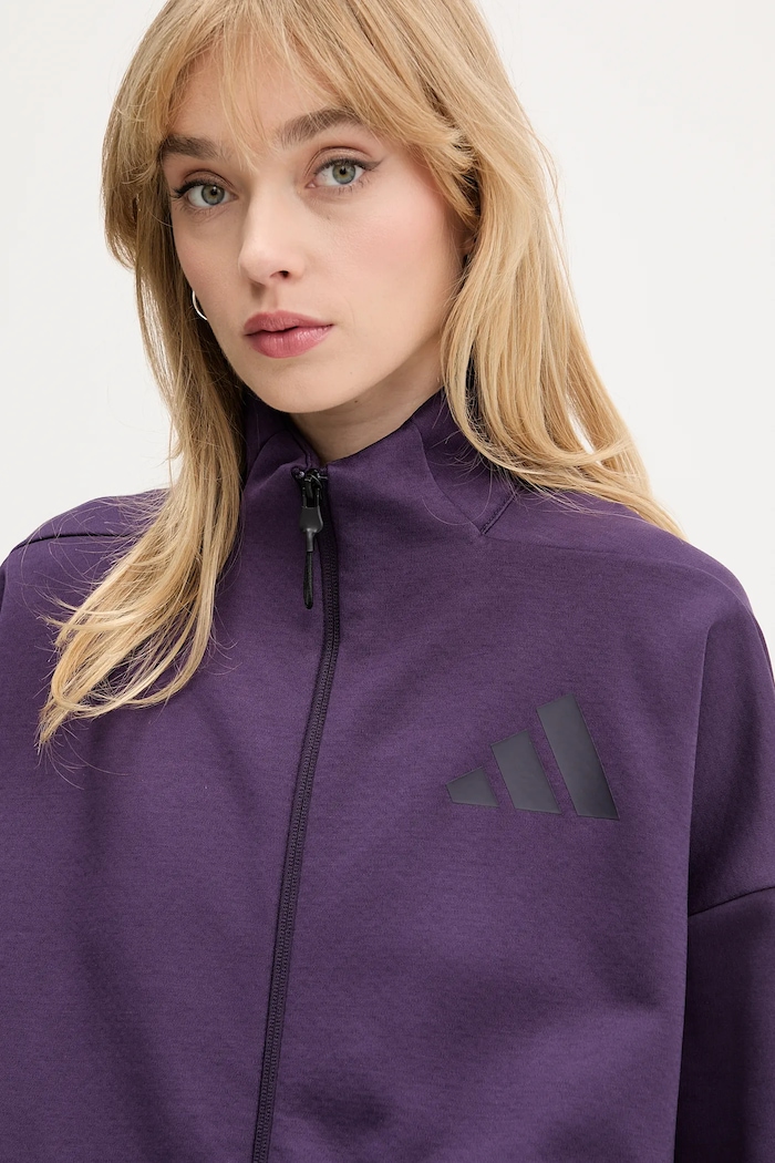 Mikina adidas adidas x Z.N.E fialová JW7780