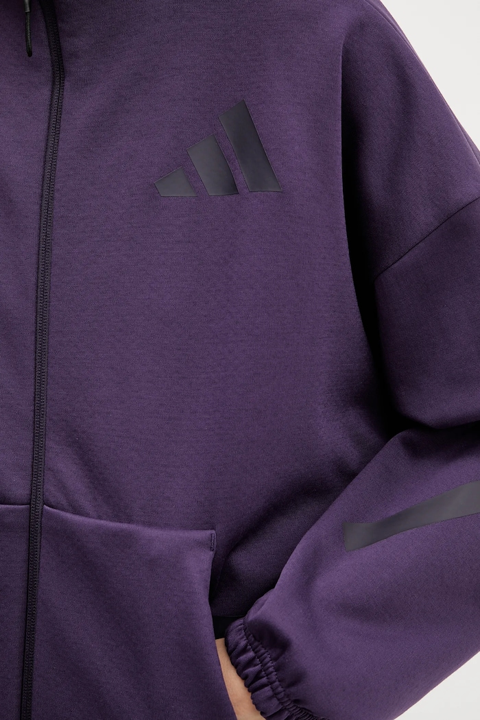 Mikina adidas adidas x Z.N.E JW7780 fialová