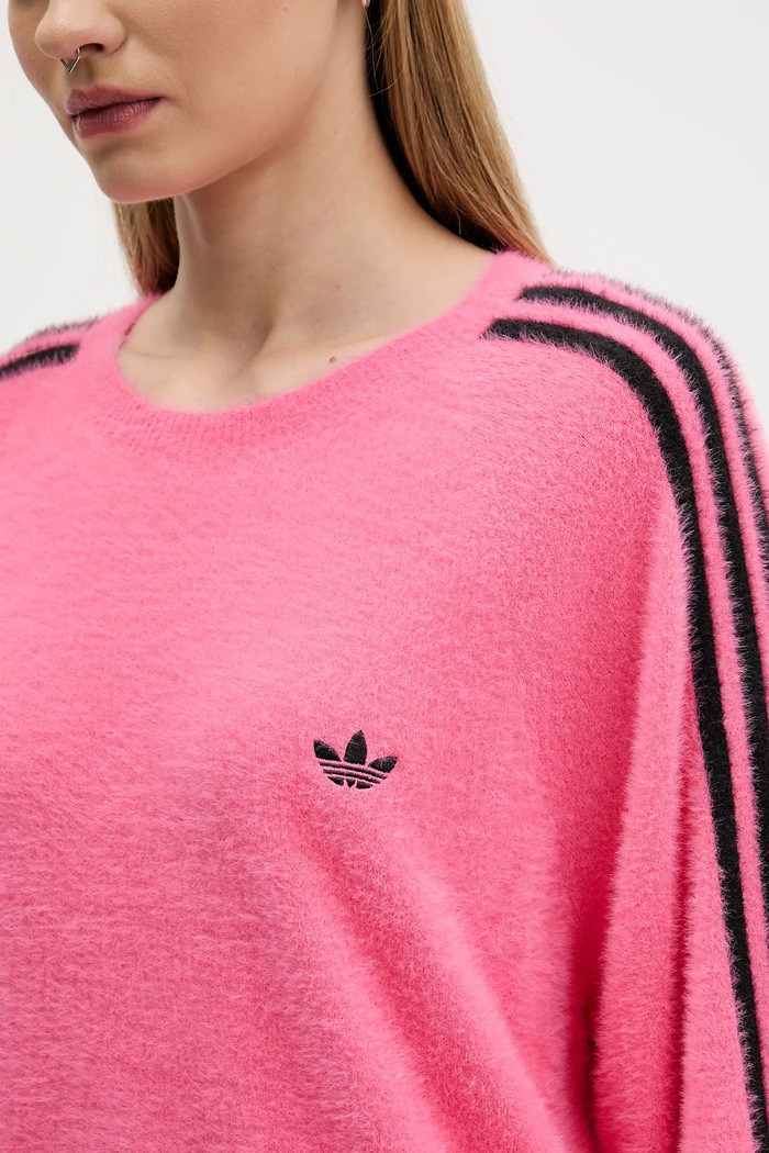 adidas Originals maglione Holiday JX7811 rosa