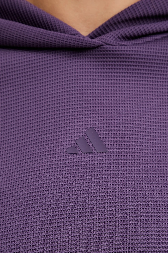 adidas Performance bluza treningowa Cover-up JY2667 fioletowy