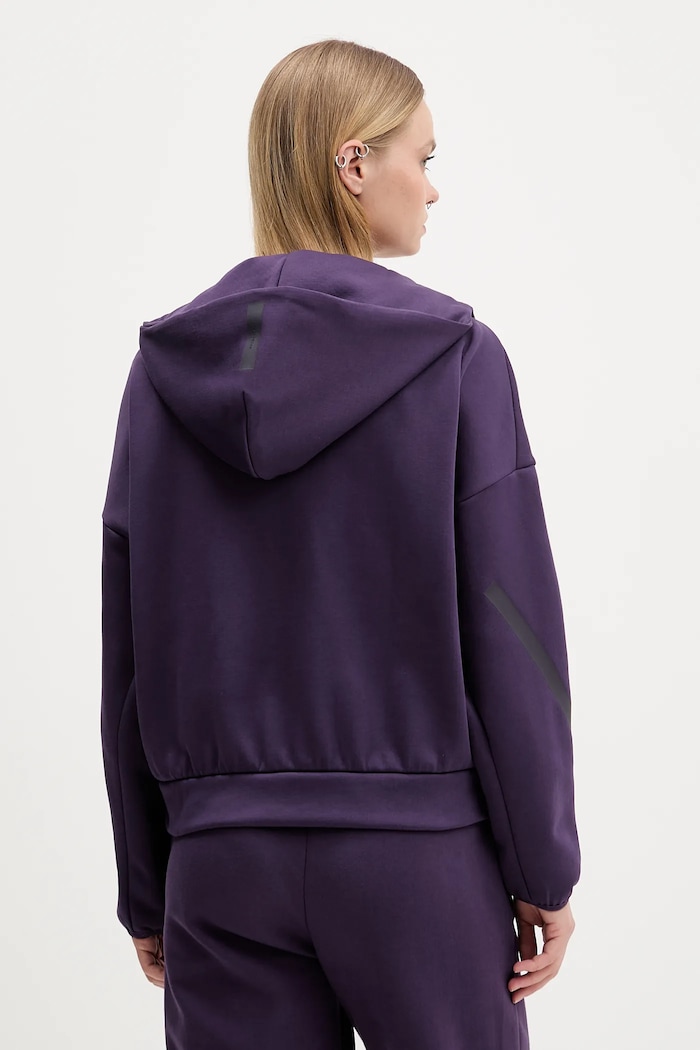 Odzież adidas bluza adidas x Z.N.E KC4569 fioletowy