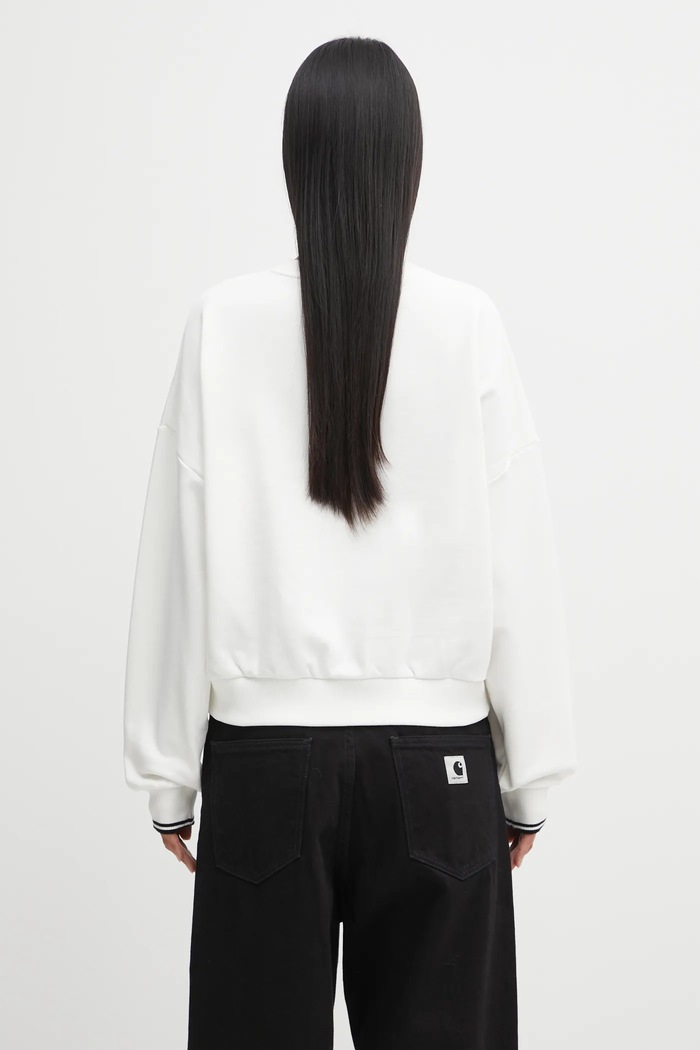 Одяг Fred Perry кофта бавовняна жіноча G1148 білий