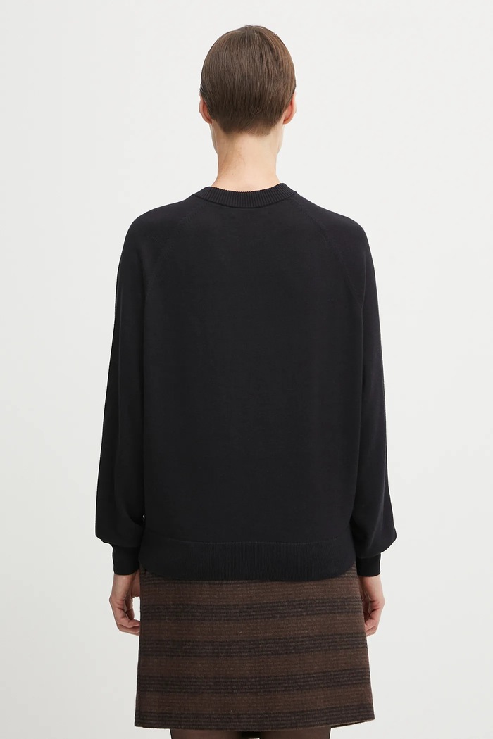 Clothing Fred Perry cotton jumper K1117 black