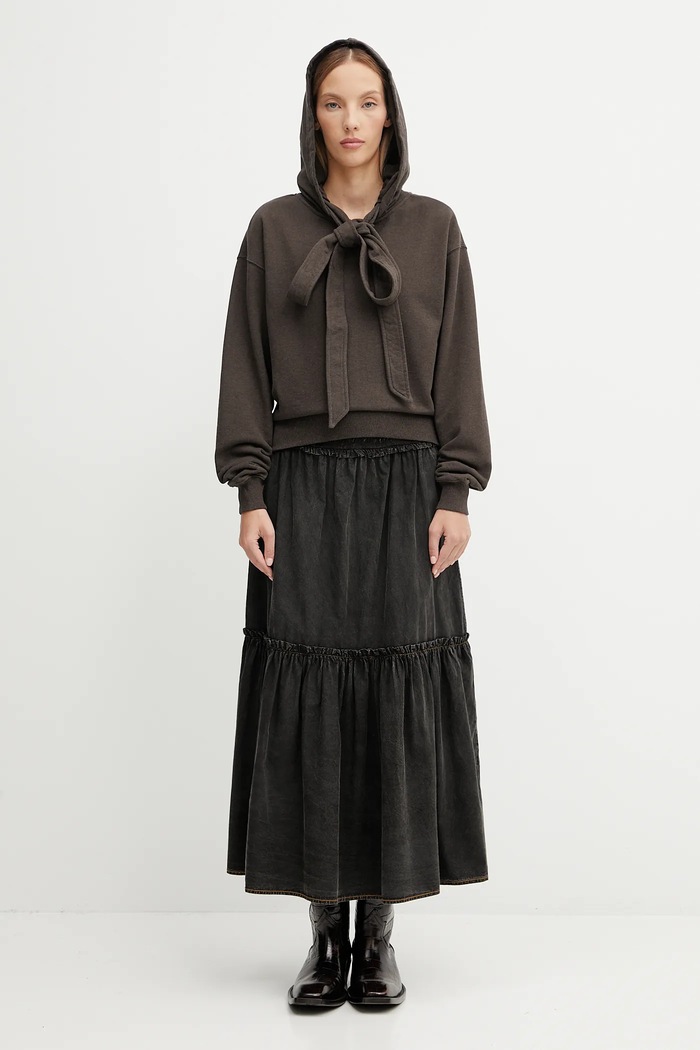 JW Anderson Хлопковая кофта JW Anderson Tied Bow JW0244.PG1719