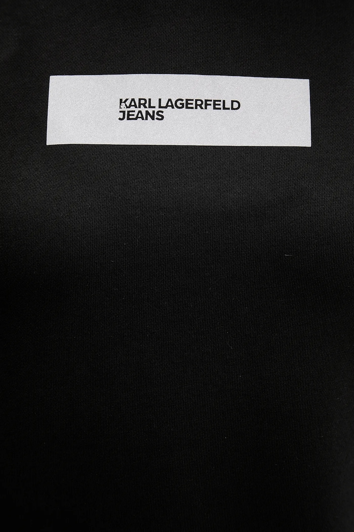 Karl Lagerfeld Jeans bluza bawełniana A4W20013 czarny