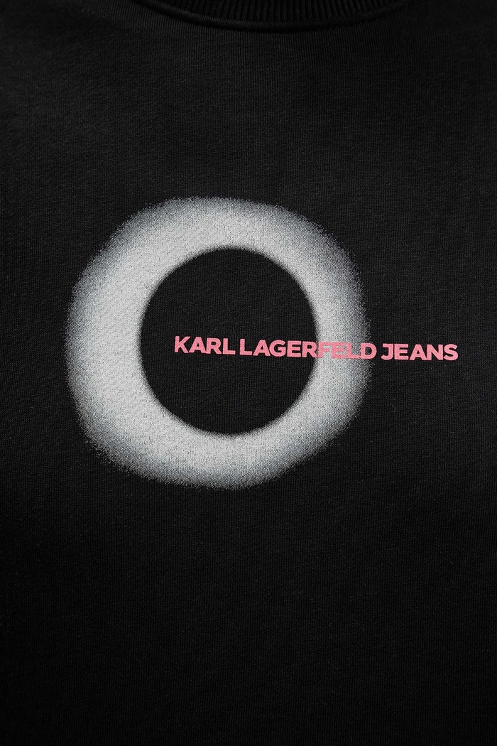 Mikina Karl Lagerfeld Jeans A4W20002 černá