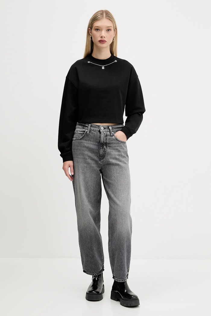 Кофта HUGO Dannecel 50550153 чёрный AW25