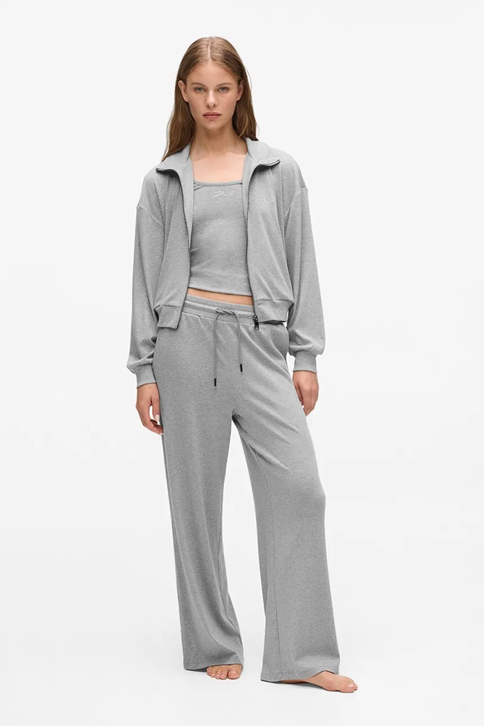 Karl Lagerfeld bluză gri A4W44017
