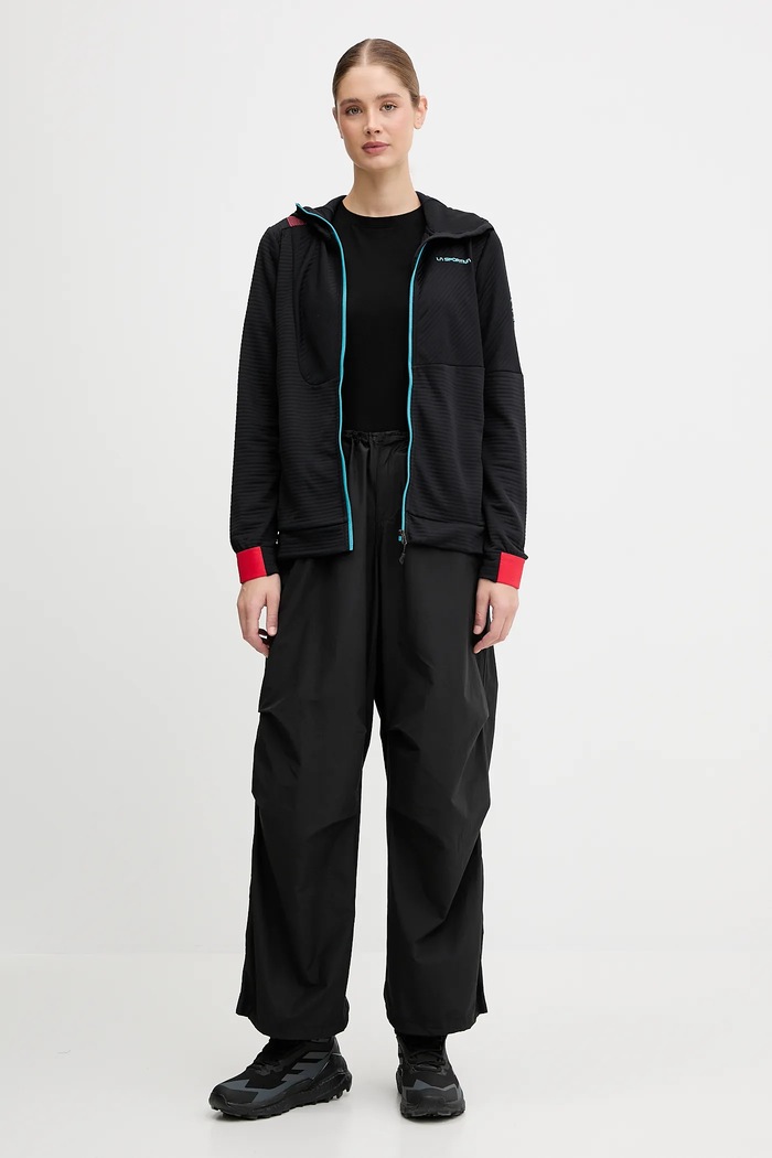 LA Sportiva bluza sportowa Mood ZACF002 czarny AW25
