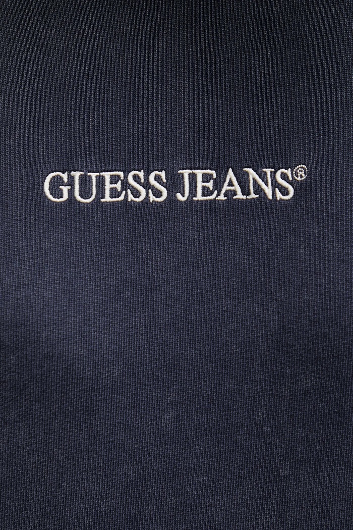 Bavlnená mikina Guess Jeans W5BQ15.KCPR1 tmavomodrá
