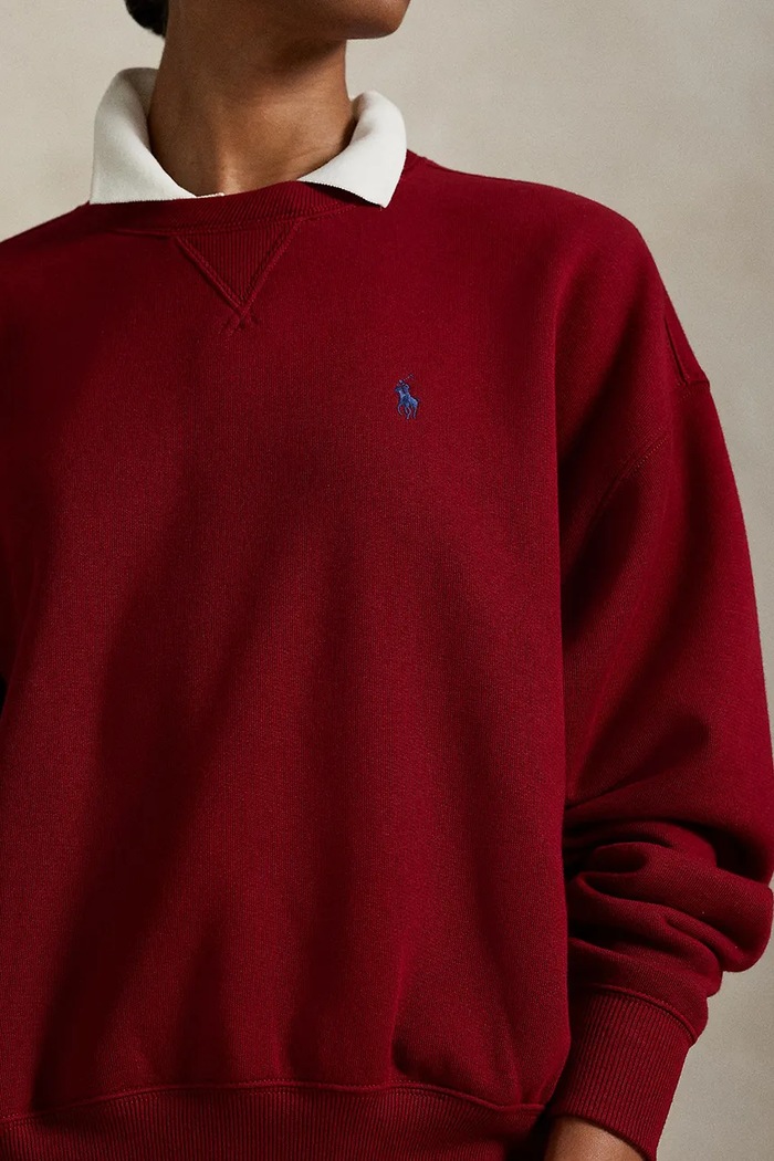Mikina Polo Ralph Lauren burgundské 211978306