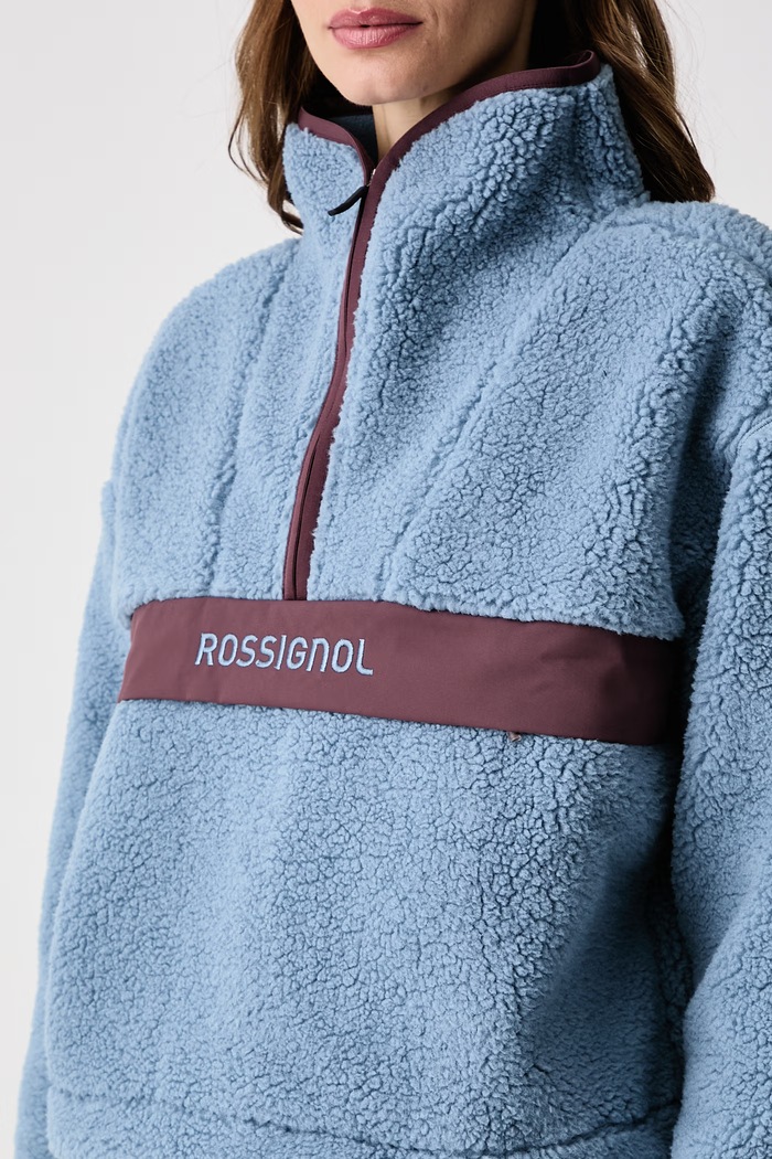 Bluza polarowa damska ALLTRACK Rossignol RLOWL03 niebieski