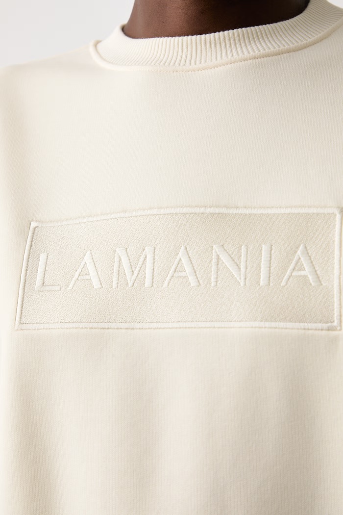 La Mania bluza damska z bawełną MEA LM.MEA beżowy