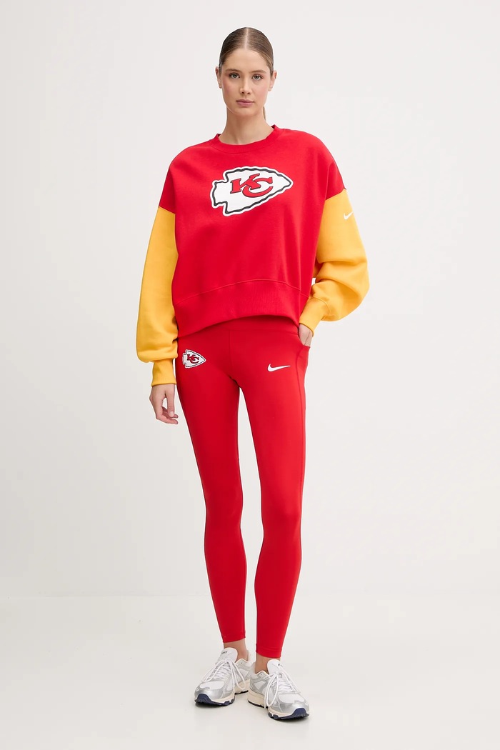 Nike bluză Oversized Crew Fleece 01D7.080K.7G.SD2 rosu AW25