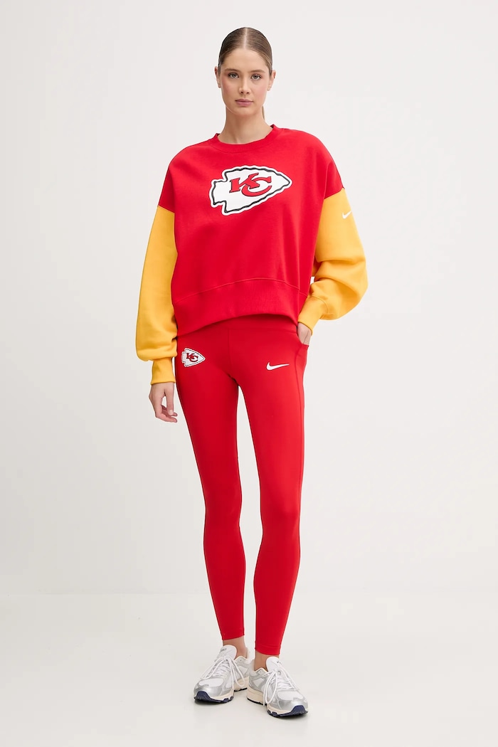 Nike bluză Oversized Crew Fleece 01D7.080K.7G.SD2 rosu AW25