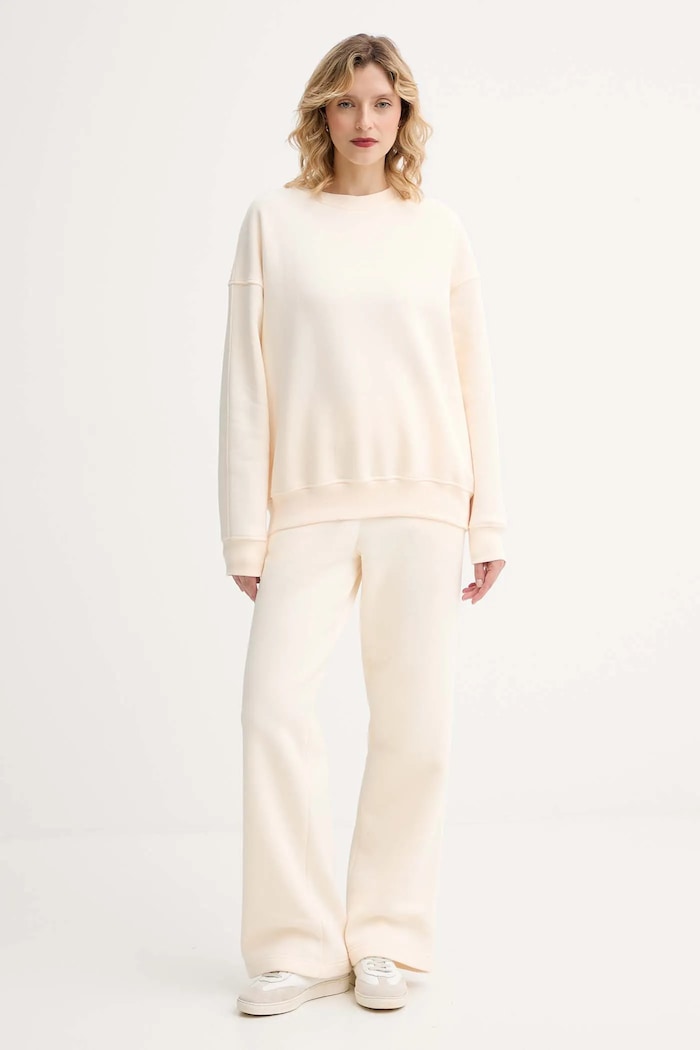 Mikina MUUV. MUUV. x Answear BLUZA.CREWNECK.RAIZ béžová AW25