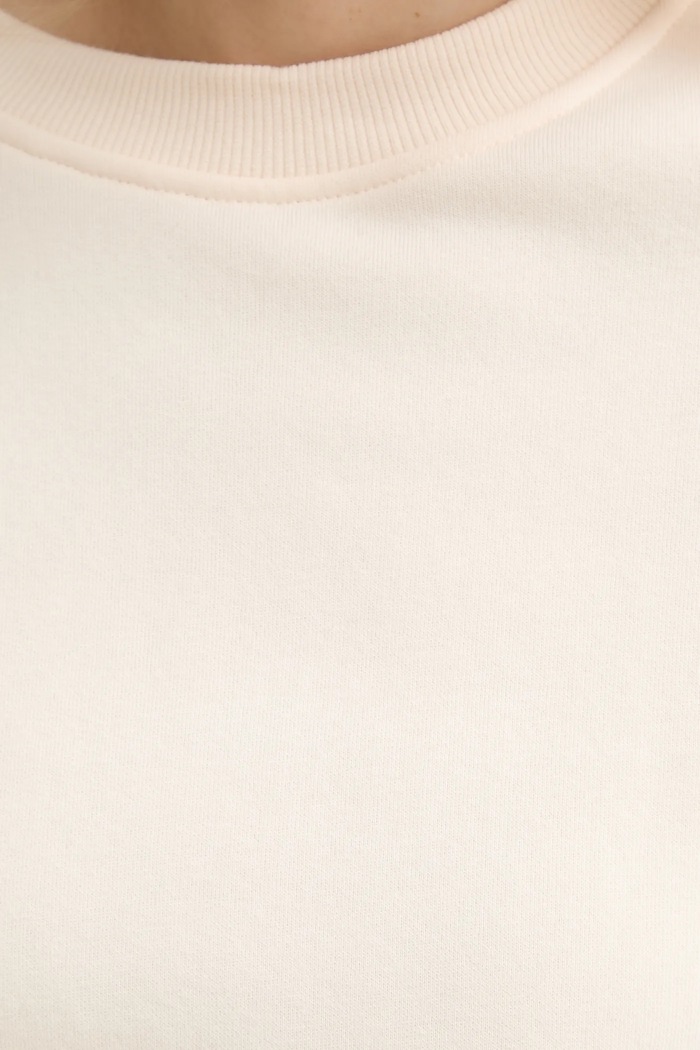 Mikina MUUV. MUUV. x Answear BLUZA.CREWNECK.RAIZ béžová