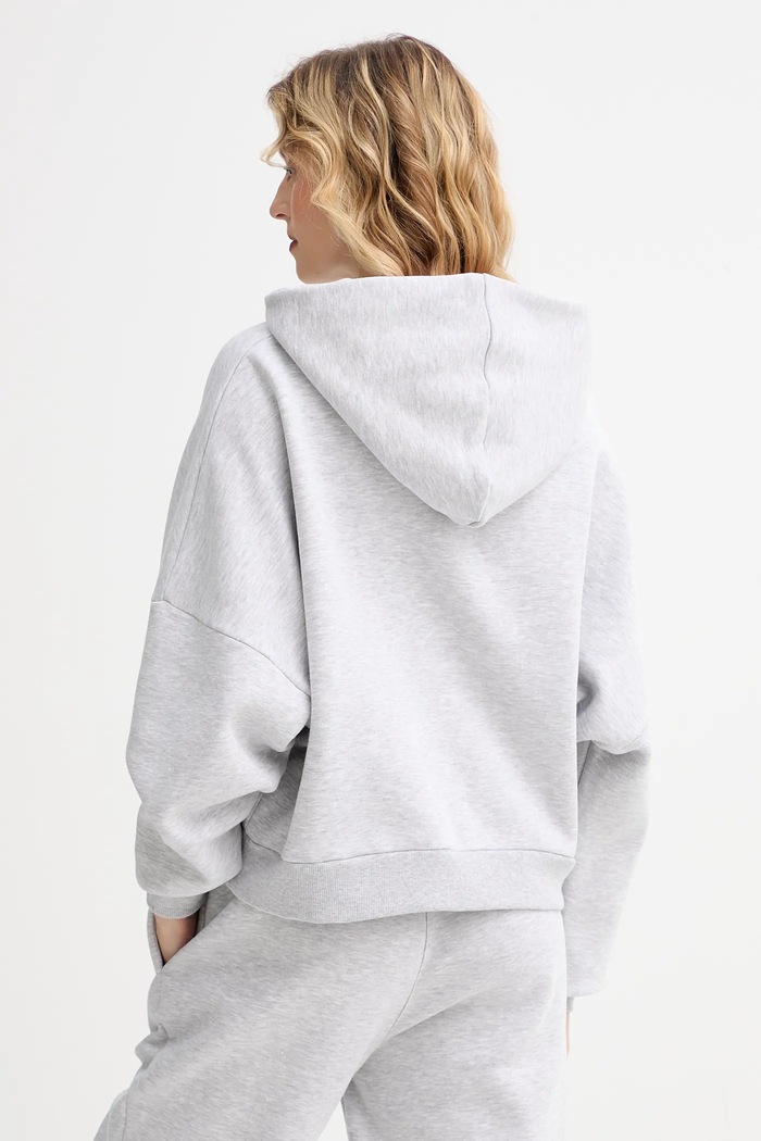 Oblečenie Mikina MUUV. MUUV. x Answear BLUZA.Z.KAPTUREM.RAIZ sivá