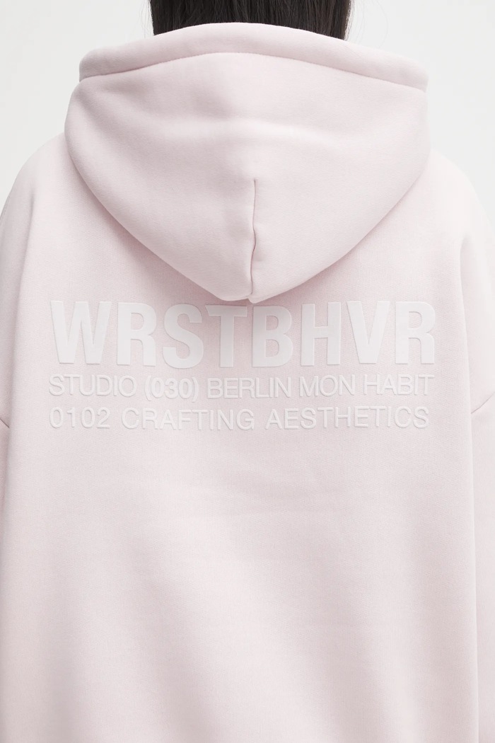 WRSTBHVR bluza Studio różowy U2025TT.3064