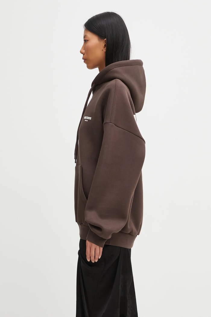 Mikina WRSTBHVR Studio U2025TT.3064 hnedá AW25
