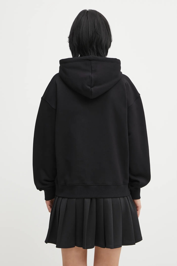 Odzież Maison Kitsuné Bluza bawełniana Bold Fox Head Patch MW00704KM0321 czarny