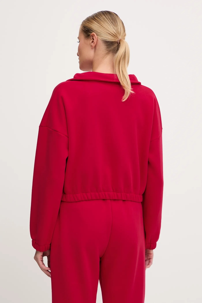 Oblečení Mikina na jógu JOYINME Zip Flow Bluza.Zip.Flow červená