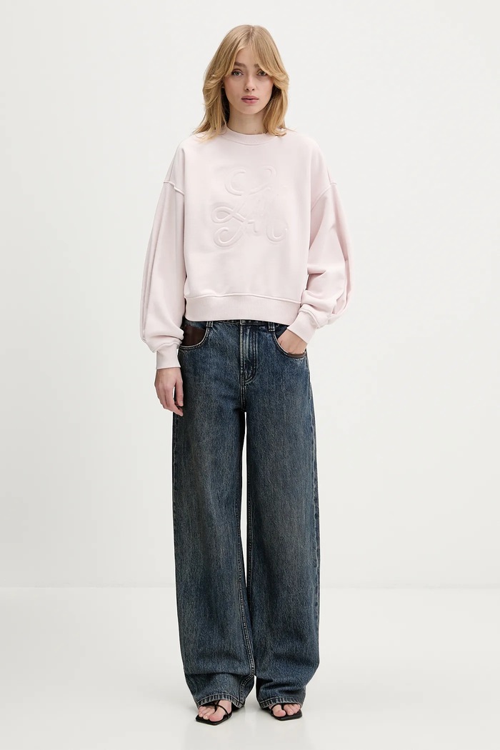 La Mania felső CREMA LM.CREMA rózsaszín AW25