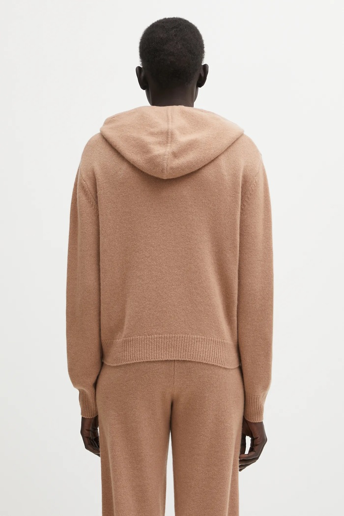 Ρούχα Μάλλινη ζακέτα Sporty & Rich SRC Cashmere CA00264302BE02 καφέ