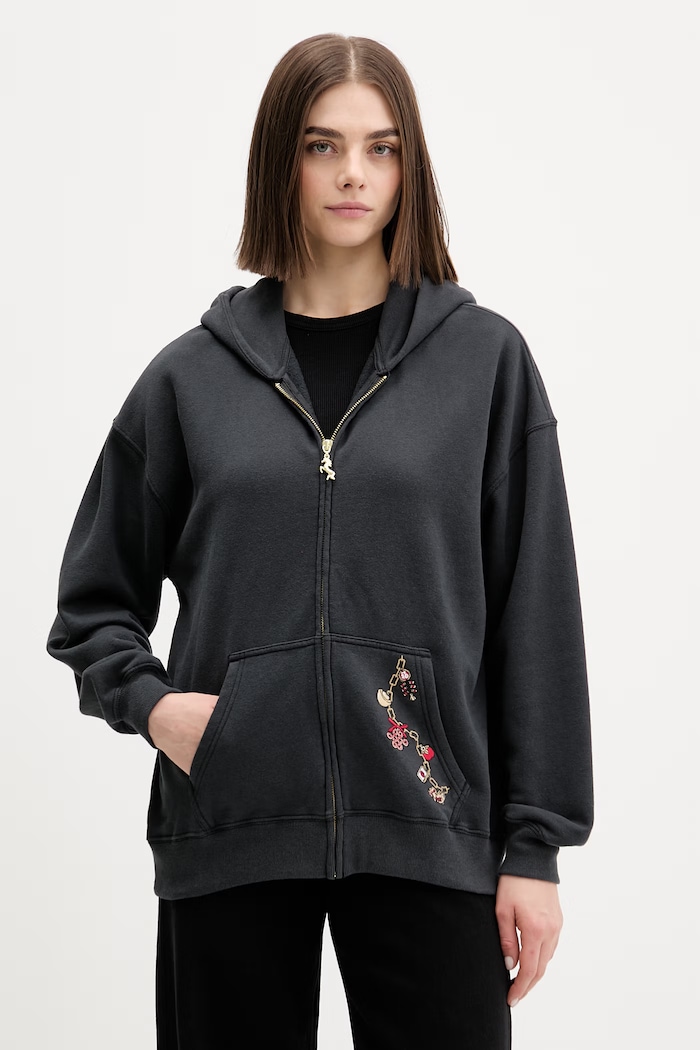 Hollister Co. bluză imprimeu gri KI352.5262.908
