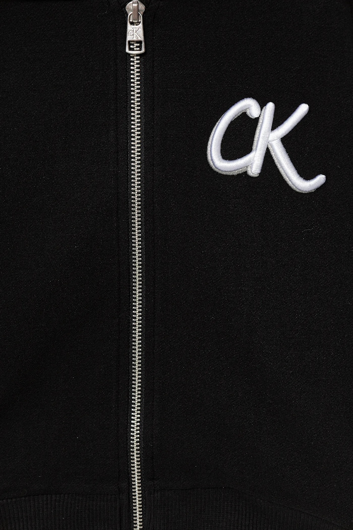 DÍVKA Mikina Calvin Klein Jeans IG0IG02969.9BYA černá