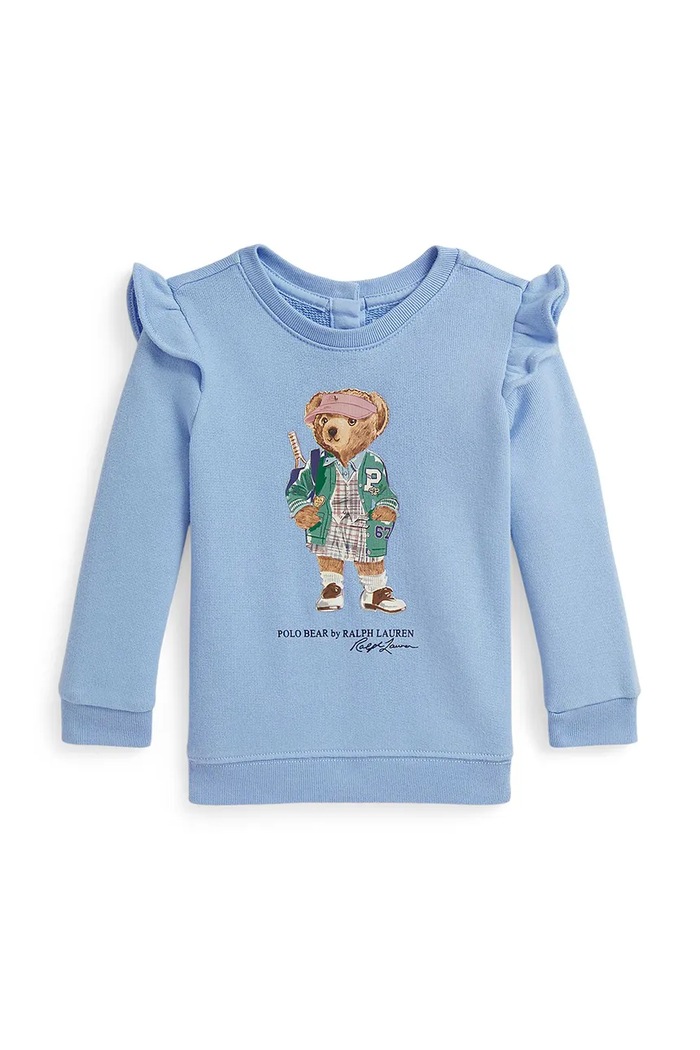 Polo Ralph Lauren bluza nadruk niebieski 310972614001
