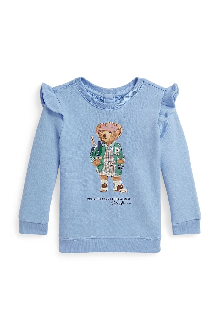Polo Ralph Lauren bluza nadruk niebieski 310972614001