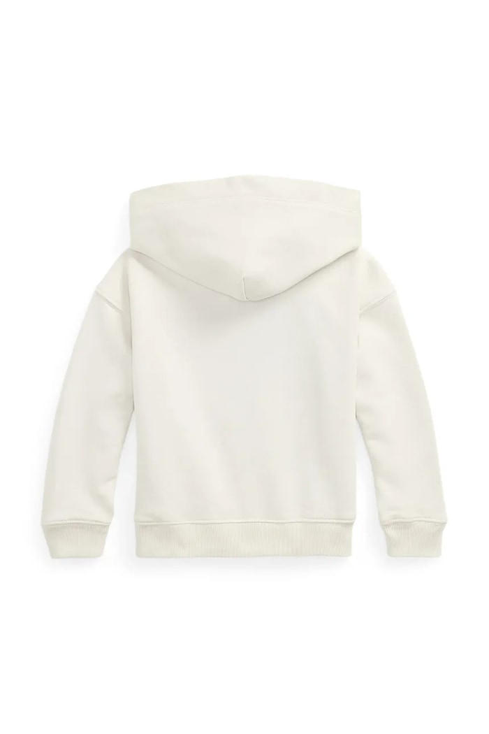 Детски памучен суичър Polo Ralph Lauren 312971145001 бял AW25