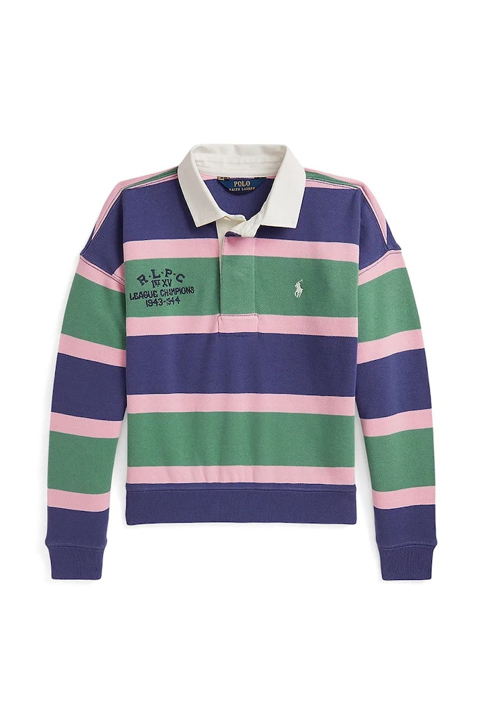 Mikina Polo Ralph Lauren bez kapucne tmavomodrá 313971040001