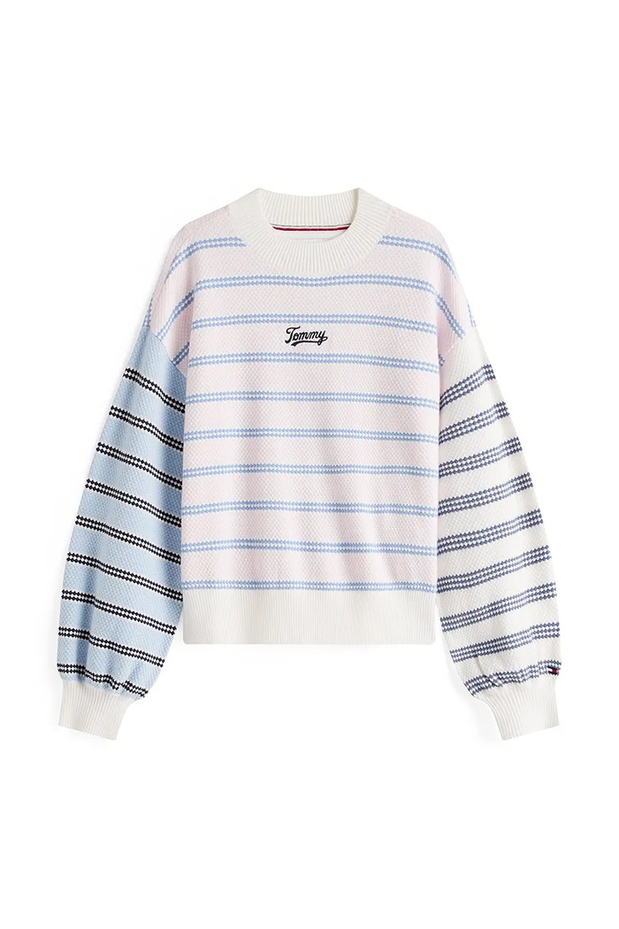 Detská mikina Tommy Hilfiger KG0KG08678.9BYA viacfarebná AW25