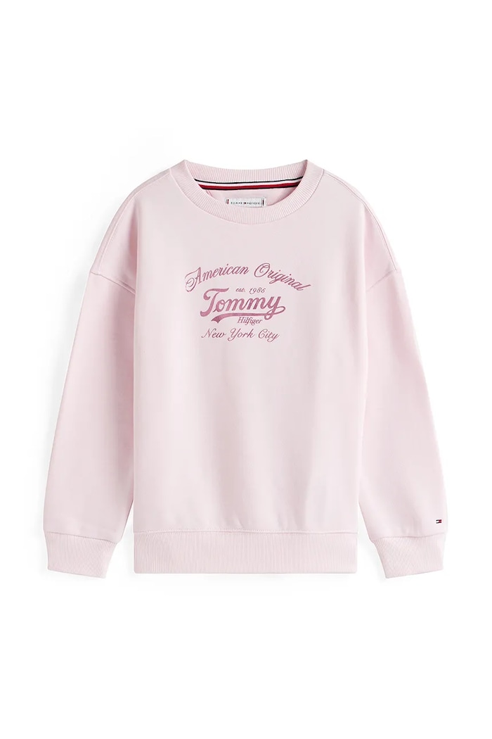 Tommy Hilfiger bluza KG0KG08683.116.122.9BYA różowy AW25