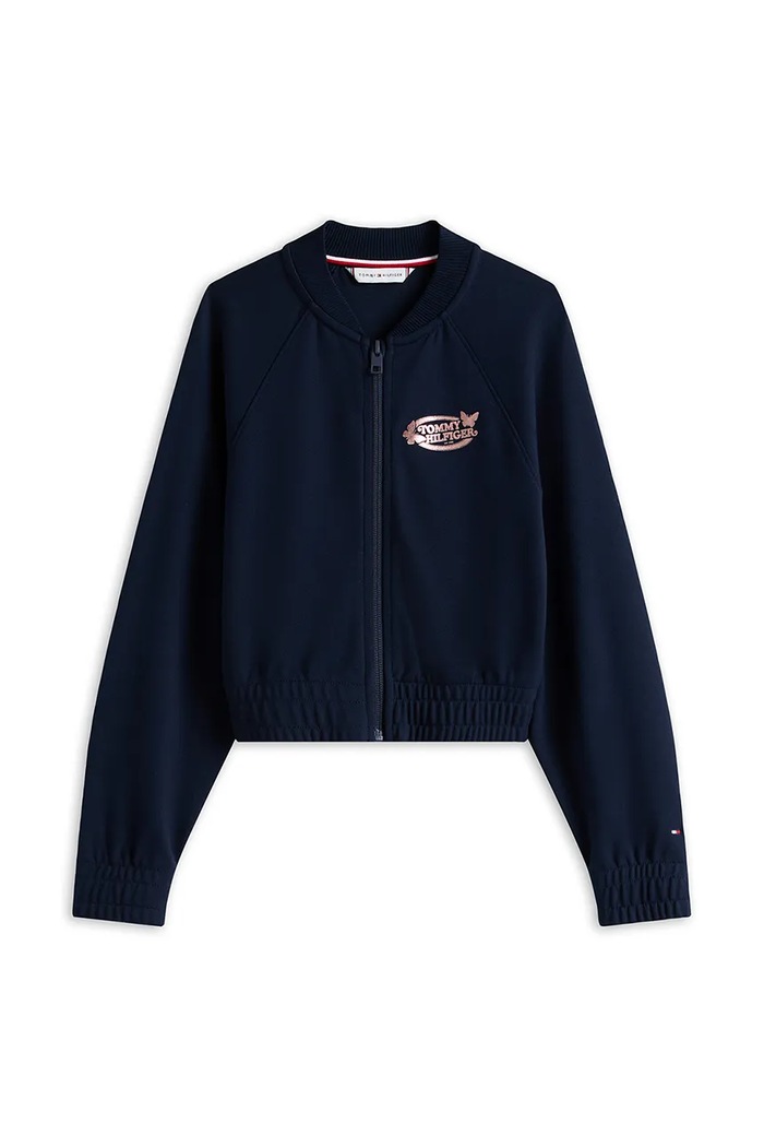Tommy Hilfiger bluza KG0KG08720.9BYA granatowy AW25
