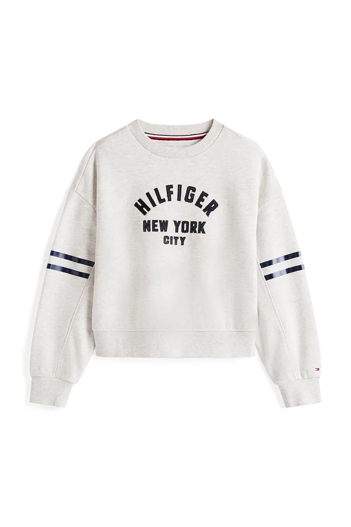 Μπλούζα Tommy Hilfiger KG0KG08746.9BYA γκρί AW25