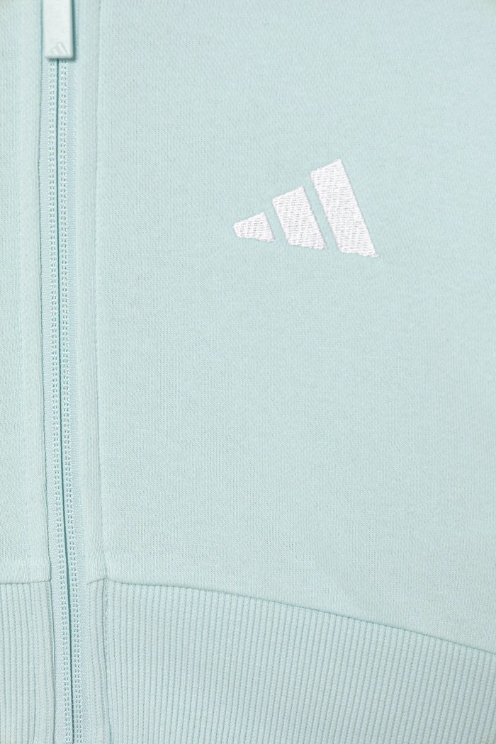 adidas bluza dziecięca turkusowy JY4984