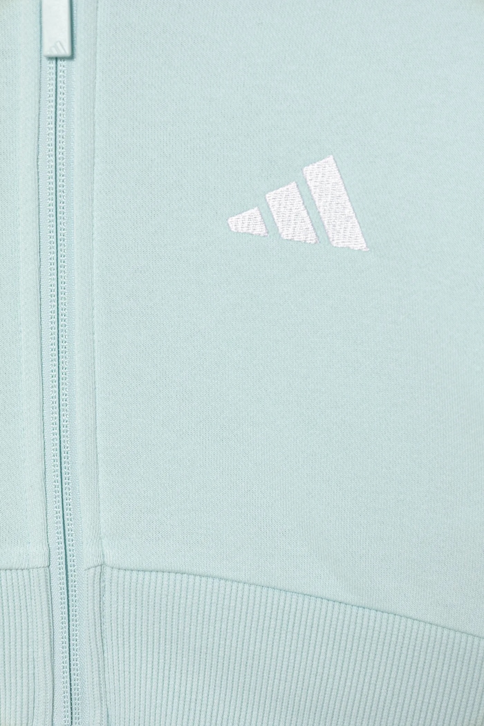 adidas bluza dziecięca turkusowy JY4984