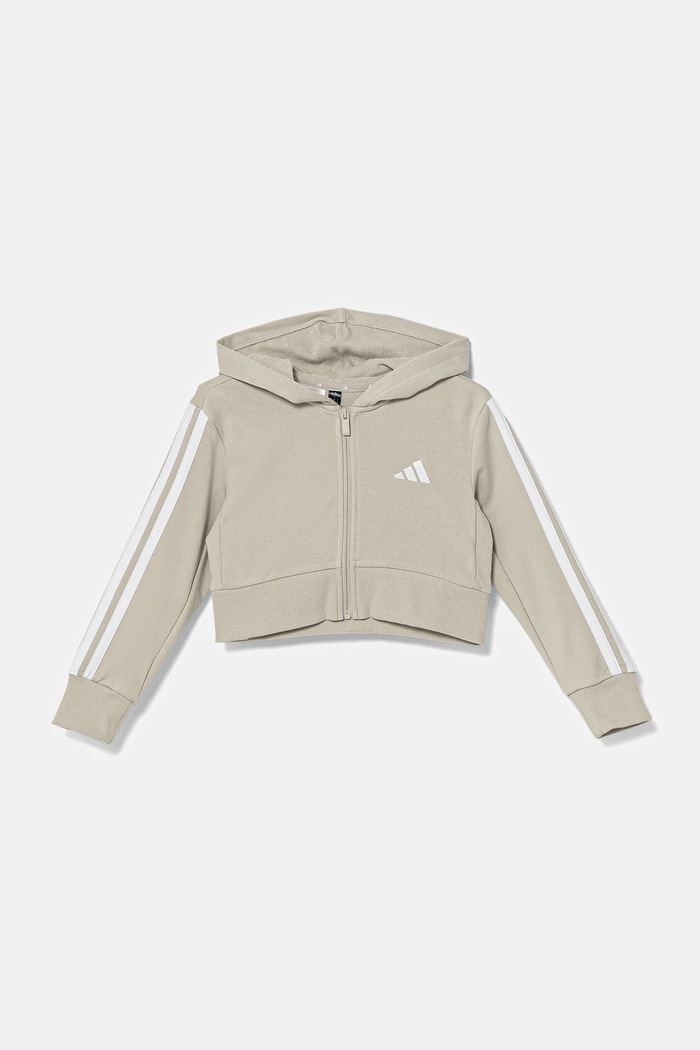 Детски суичър adidas KB7300 бежов AW25