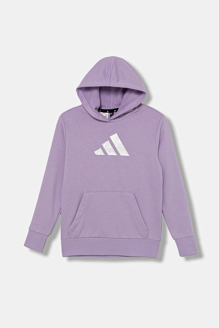 adidas bluza dziecięca JV5268 fioletowy AW25